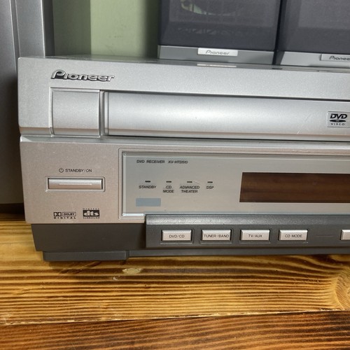 Pioneer XV-HTD510 5-Disc CD DVD Changer w REMOTE Player 5.1 Ch Receiver Speakers - Picture 5 of 21