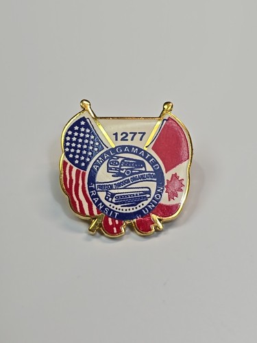 Amalgamated Transit Union 1277 USA Kanada Anstecknadel