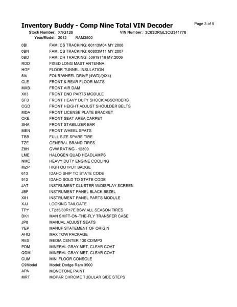 RAM3500   2012 Door Handle Exterior 25757493 — 第 4/4 张图片