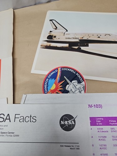 Vintage NASA Space Shuttle Information Kit JFK Space Center - Bild 11 von 12