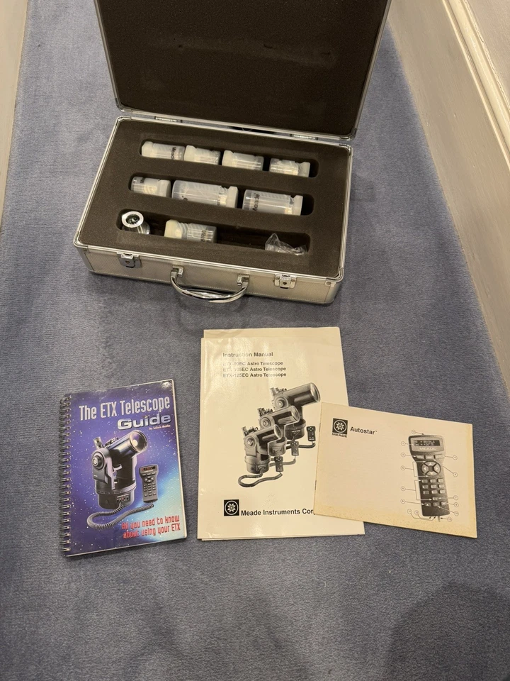 Meade ETX105EC Telescope With Tripod, lens kit (x8), and accessories. - Image 4 of 4