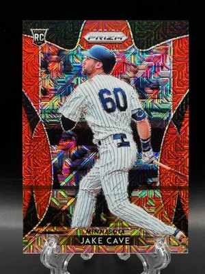 Jake Cave 2019 Panini Prizm Rookie Red Mojo Prizm /299 RC #2