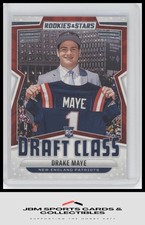 2024 Panini Rookies & Stars #DC-DME Drake Maye Draft Class RC