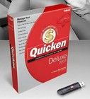 NOWOŚĆ Quicken Deluxe 2004 Windows Oprogramowanie do finansów osobistych Dostęp i instalacja USB