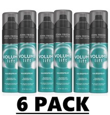 6 PACK John Frieda Volume Lift Hairspray for Fine or Flat Hair, 10 oz 283 g