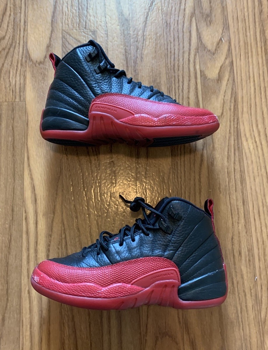 Air Jordan 12 XII Retro BG “Flu Game” Size 5Y Youth (153265