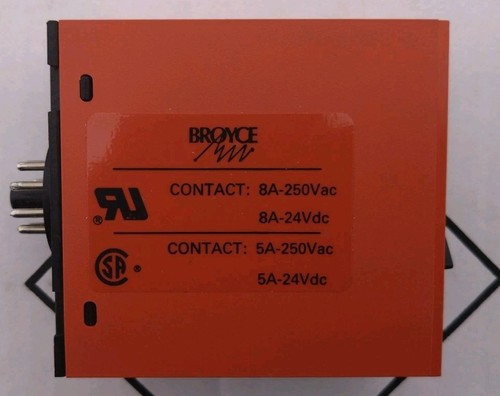 Temporizador de relé solar serie 'B' BROYCE B8DO 110vAC 48-63Hz contacto 5A 240Vac FastPP - Imagen 3 de 5