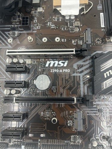 MSI Z390-A PRO LGA 1151 for 9th/8th Intel ATX Motherboard M.2 USB 3.1 DDR4 - Afbeelding 4 van 7