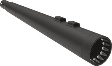 BASSANI XHAUST DNT Megaphone Muffler - Black/Black - Fits '95-'16 FL 1F57DNT5B