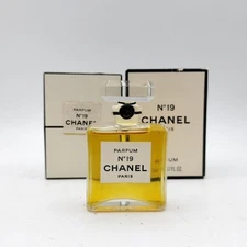CHANEL No.19 Parfum 14ml / 0.47oz Vintage Rare Collectible Extrait Perfume w/Box
