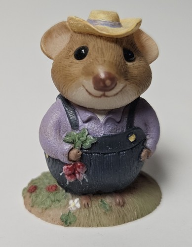 Vintage Hallmark Moustershire Mice Hemstitch Cramwell In Box Lot 8 Mini Figures - Picture 10 of 24