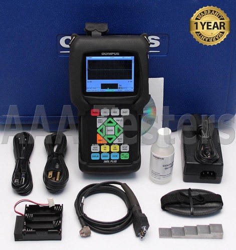 Olympus Panametrics 38DL Plus Ultrasonic Thickness Gage Gauge - Picture 1 of 10