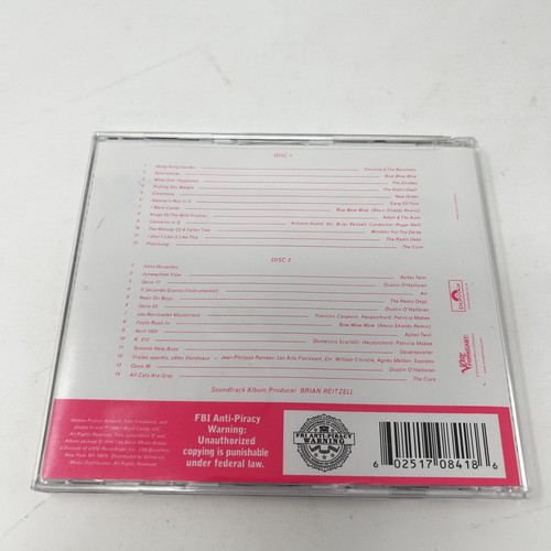 Marie Antoinette CD soundtrack Cure Air Aphex Twin Bow Wow Wow Strokes Adam Ants - Picture 3 of 3