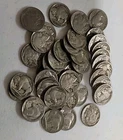 40x BUFFALO INDIAN HEAD NICKELS 5c MIXED FULL, PARTIAL, NO DATES CIRCULATED R1
