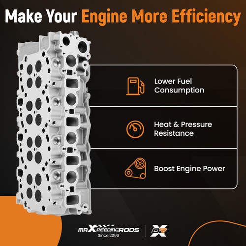 1KD-FTV Assembled Cylinder Head for Toyota HiAce Hilux KDH201 KDH223 3.0L DOHC - Picture 9 of 21