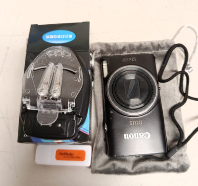 Canon IXUS 285 Digital Camera 20.2MP 12X Optical Zoom （Problematic camera）