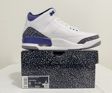 Size 9 - Jordan 3 Retro Mid Dark Iris