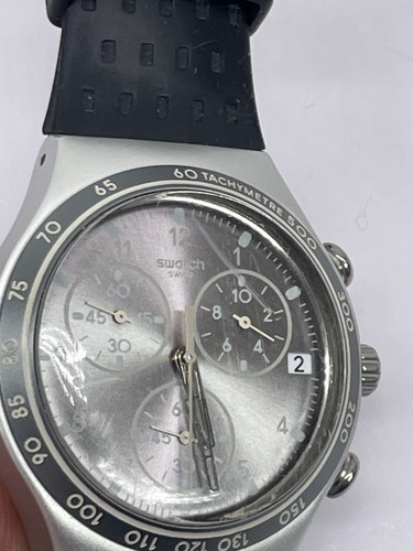 Reloj Swatch Irony Aluminio SR936SW 4 Joyas Hecho en Suiza Acero Inoxidable Funcionamiento - Imagen 9 de 9
