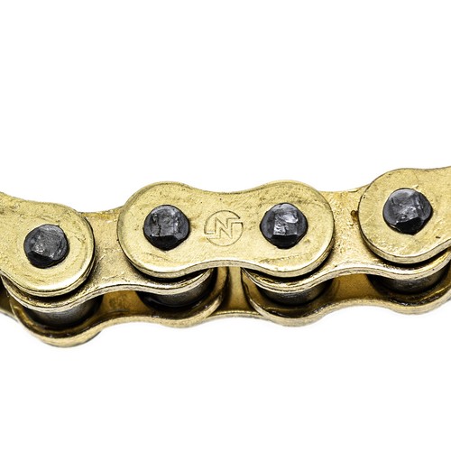 NICHE Gold 428 X-Ring Chain 134 Links With Connecting Master Link Motorcycle - Bild 7 von 8