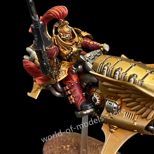 Warhammer 40K Adeptus Custodes Vertus Praetors pro painted model Games Workshop - Imagen 8 de 12