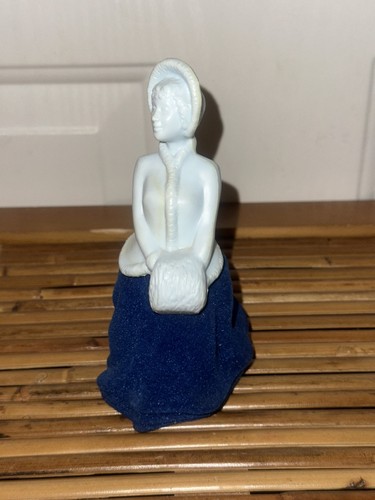 Vintage AVON Skater's Waltz Charasma Cologne (BLUE) Full Bottle Skirt Is Velour - Bild 5 von 20