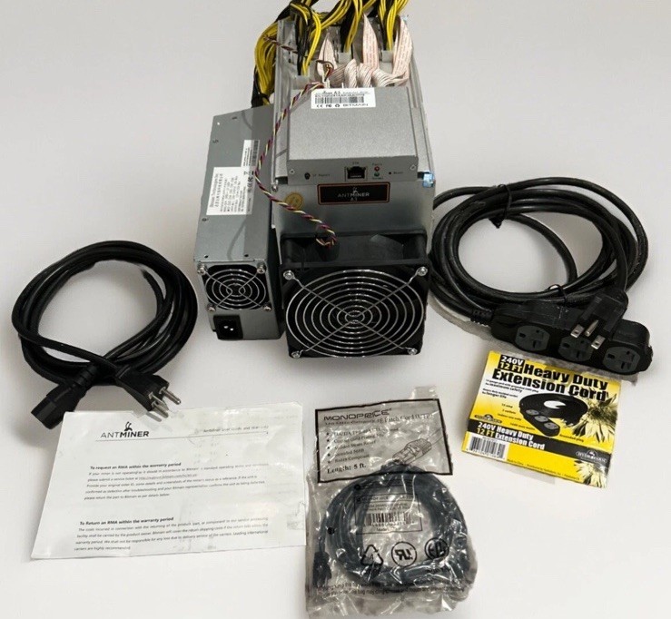 A3 Bitmain Antminer 815GH/s & PSU APW++ 1600W