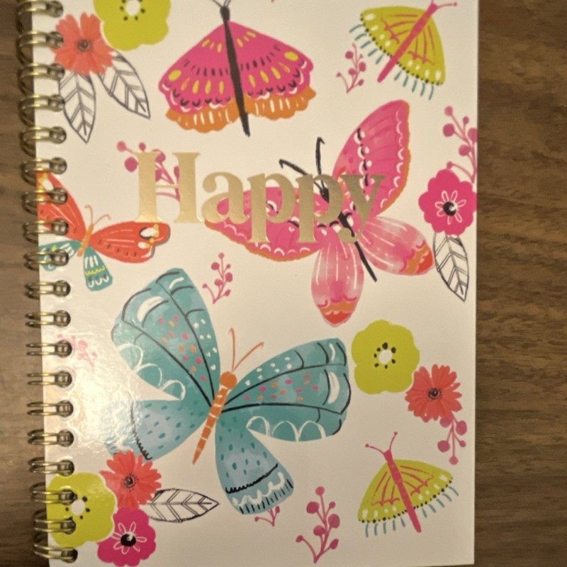 Greenbrier International Spiral Notebook, Floral & Nature, Multicolor