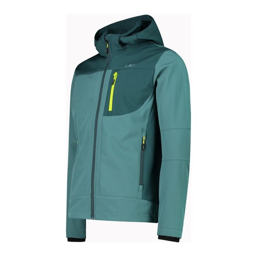 CMP Herren Softshell Jacke Zip Hood 3A01787N Oliv - Bild 3 von 6