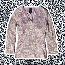 Moda International Women's Purple and Pink Blous