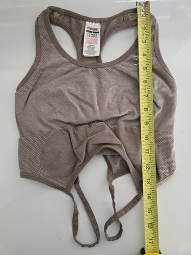 Gymshark Damen Sport BH Active Top - Braun Größe Small - Bild 9 von 9