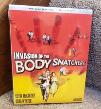 Invasion Of The Body Snatchers (4K UHD, 1956) With Slipcover, Brand New, Sealed