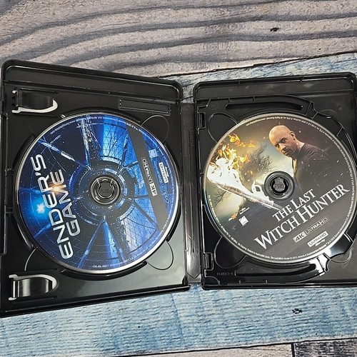 4k Triple Feature Ender's Game The Last Witch Hunter Gods of Egypt 4K Ultra - Picture 6 of 7
