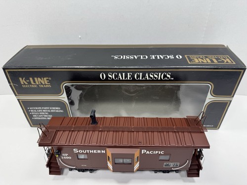 K-Line K612-2033 Southern Pacific SP bay window smoking caboose #1690 LNIB - Picture 7 of 10