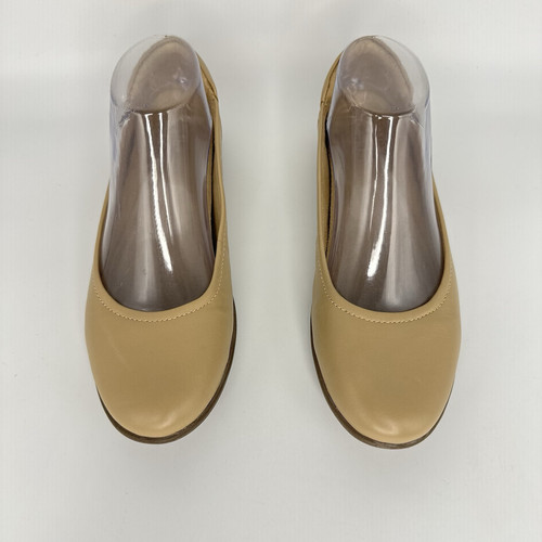 Naturalizer Flexy Leather Ballet Slip On Flats Women 8 M Brown - Picture 7 of 10
