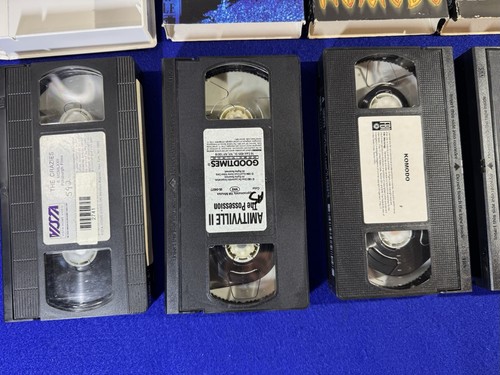 Horror VHS Lot *Mold" Freddy's Dead, Pet Sematary, Amityville 2, Dr. Giggles - Imagen 13 de 14