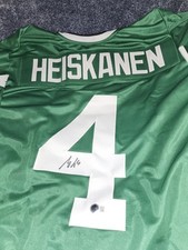 Miro Heiskanen Hand Signed Dallas Stars Custom Hockey Jersey COA- Size XL