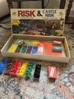 1990 Risk and Castle Risk Board Game Vintage Parker Brothers -great Condition!!