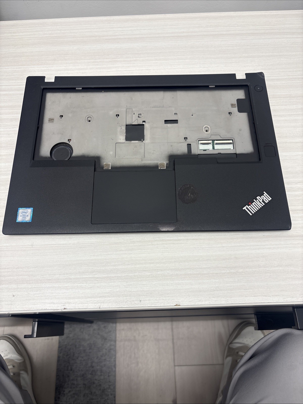 Lenovo T470 Laptop- Motherboard with base - board turns on - selling AS IS