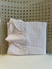 Pottery Barn Teen Washed Cotton Ruffle STANDARD Pillowcase (1) Powdered Blush