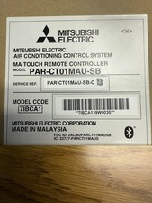 Mitsubishi PAR-CT01MAU-SB, Touch MA Remote Controller