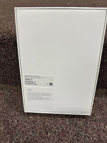 EMPTY BOX ONLY Apple iPad Air WiFi 16GB Silver MD786LL/B- Box Only - Picture 3 of 5