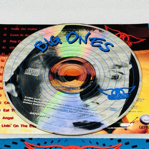 Aerosmith - Big Ones 1994 CD MINT ** DISC & BOOKLET ONLY ** • w/ TRACKING‼ - Foto 2 di 4