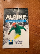 Sun Peaks ski resort trail map (2016)