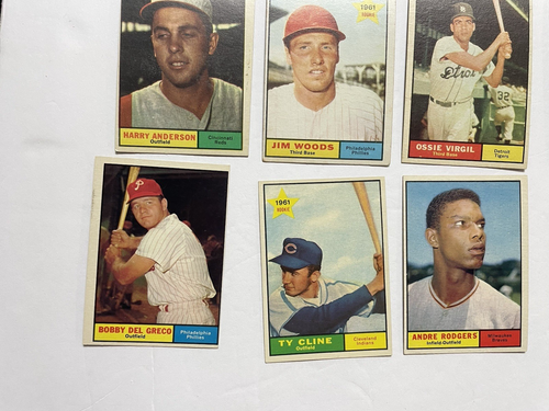 1961 Topps Baseball 30 Card Lot - HOF, Stars, More - Picture 7 of 15