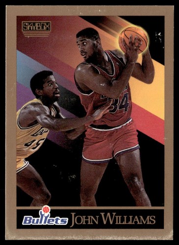 1990-91 SkyBox John Williams Washington Bullets #294 - Picture 1 of 2