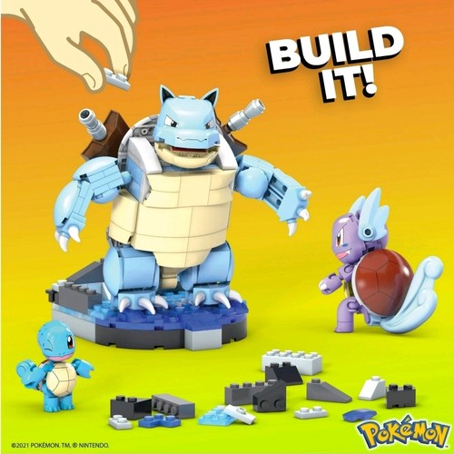 MEGA Construx Pokemon Squirtle Evolution Set Pokèmon - Picture 13 of 16
