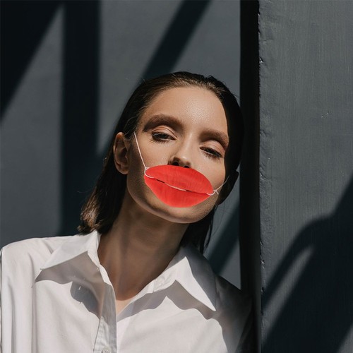 5 Piezas Juguete Boca Grande Hombre Juegos con disfraces Suministros de Fiesta Labios Falsos Halloween - Imagen 6 de 12