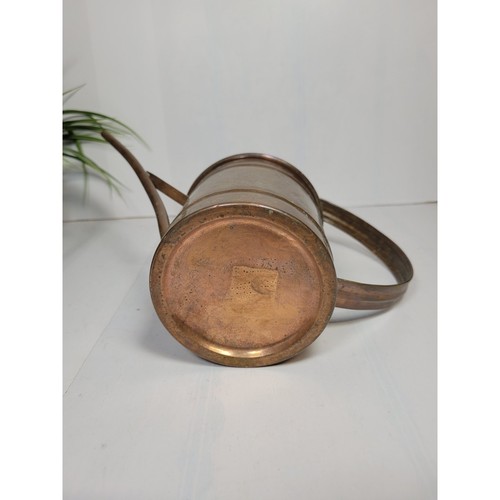 Vintage Copper Watering Can, Porch Decor, Patina - Picture 3 of 5