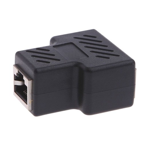 Ethernet Splitter Adapter Anschluss Netzwerk Buchse Werkzeug Mini Gut Qualität - Afbeelding 13 van 19