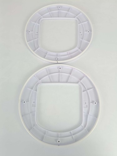 PetSafe adapter klapy dla kota do drzwi o Ø 2,12 cm - biały, plastikowy, prawdziwy - Zdjęcie 3 z 3